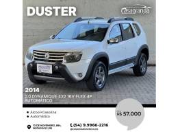 RENAULT - DUSTER - 2013/2014 - Branca - R$ 57.000,00