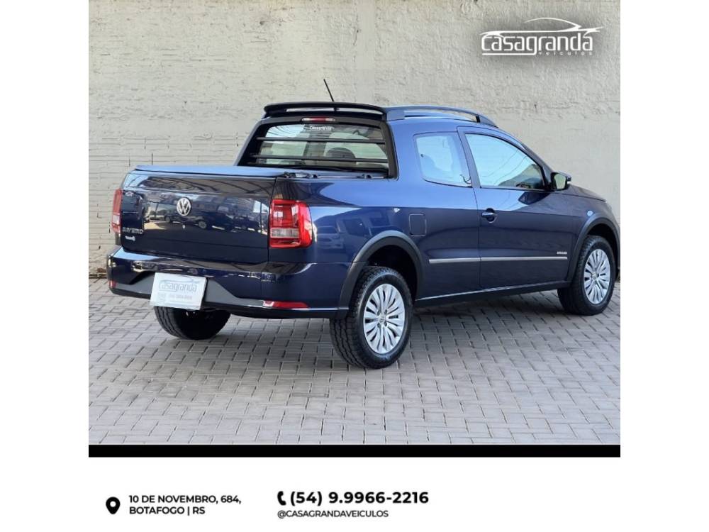VOLKSWAGEN - SAVEIRO - 2017/2017 - Azul - Sob Consulta