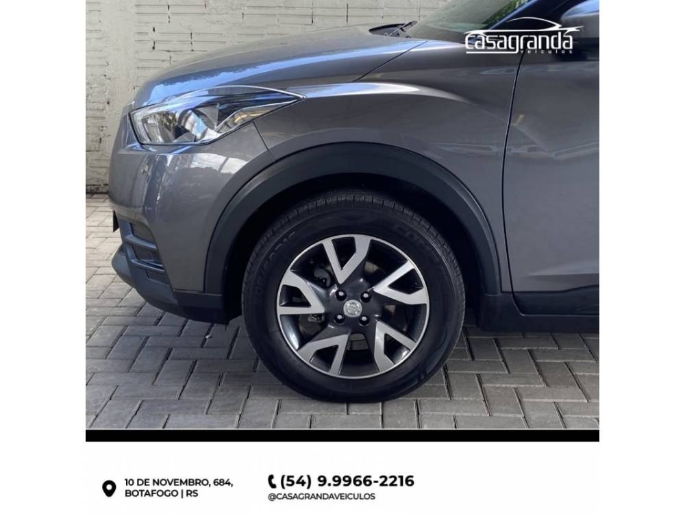 NISSAN - KICKS - 2018/2019 - Cinza - R$ 85.000,00