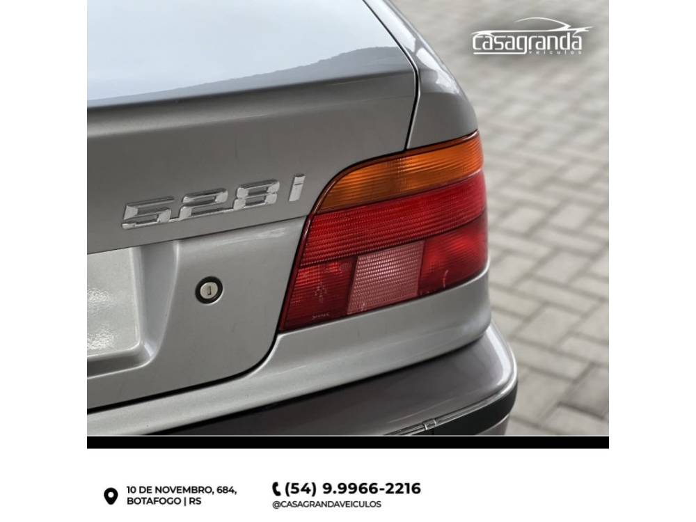BMW - 528I - 1996/1996 - Prata - R$ 100.000,00