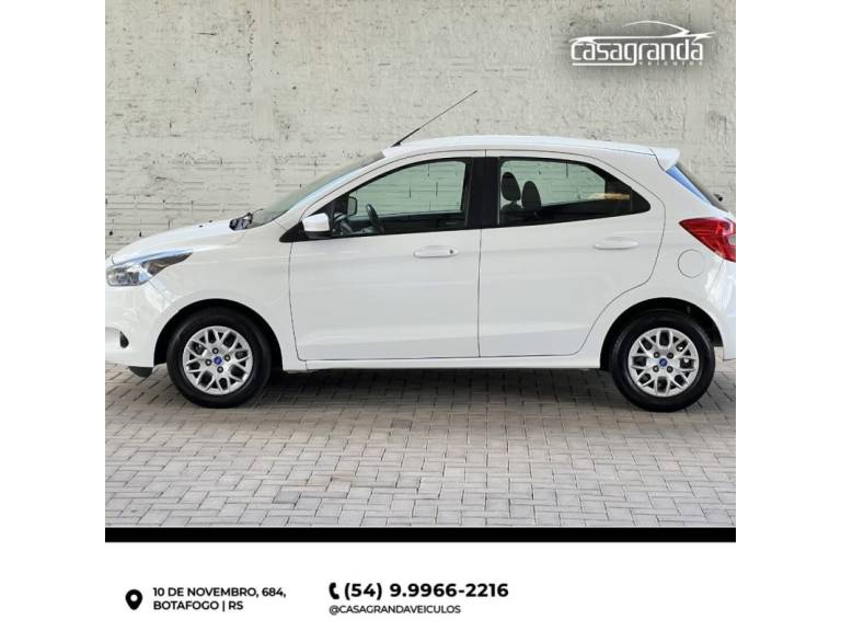 FORD - KA - 2015/2016 - Branca - Sob Consulta