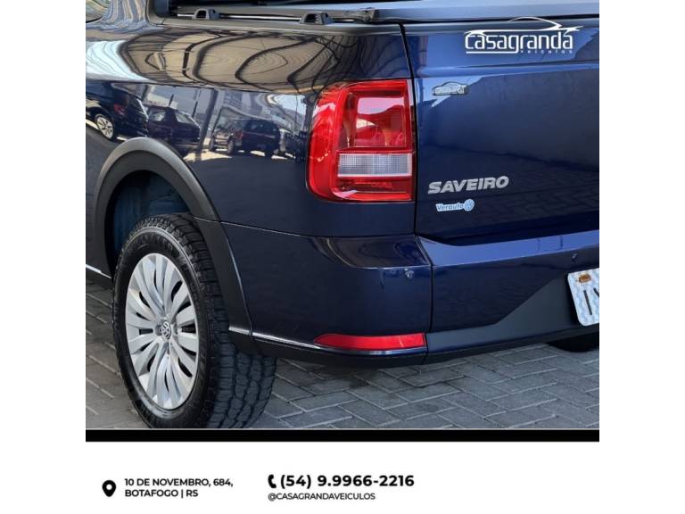 VOLKSWAGEN - SAVEIRO - 2017/2017 - Azul - Sob Consulta