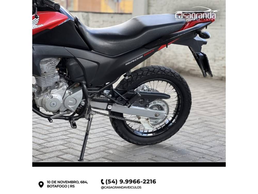 HONDA - NXR 160 - 2015/2016 - Vermelha - Sob Consulta