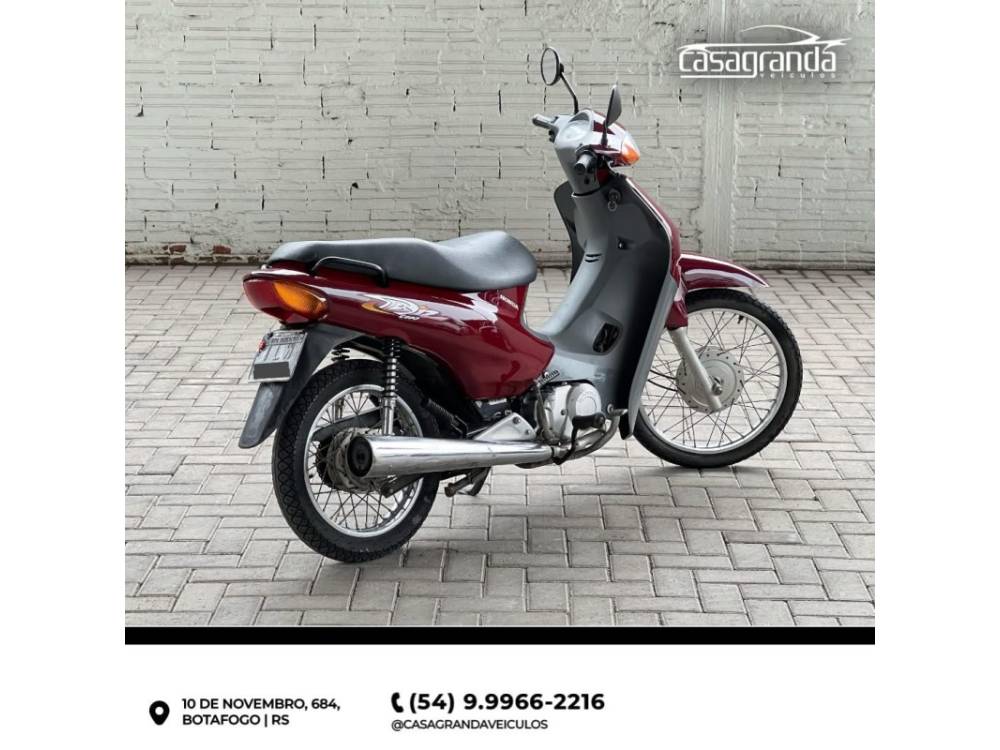 HONDA - BIZ 100 - 2004/2004 - Vermelha - R$ 7.500,00