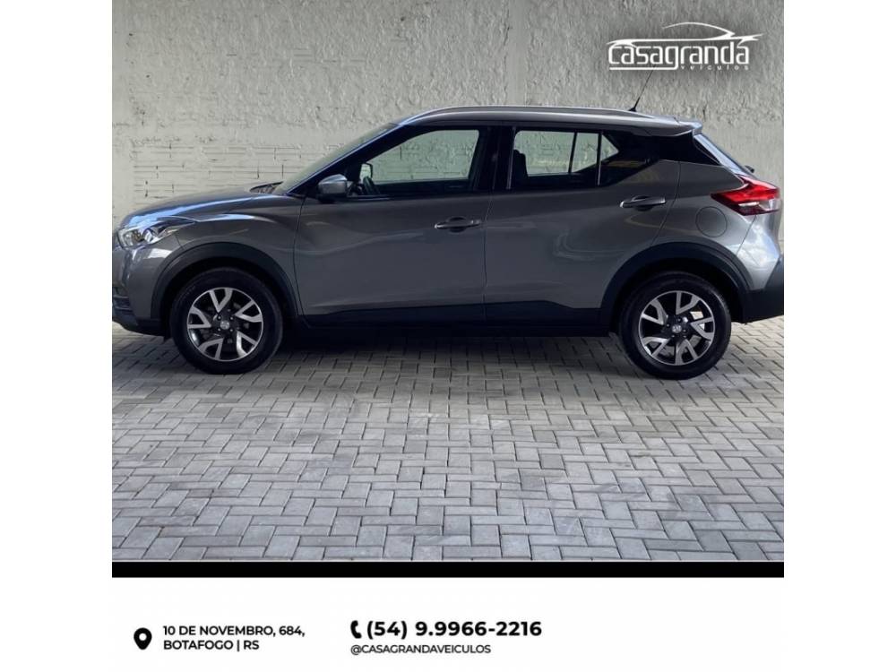 NISSAN - KICKS - 2018/2019 - Cinza - R$ 85.000,00