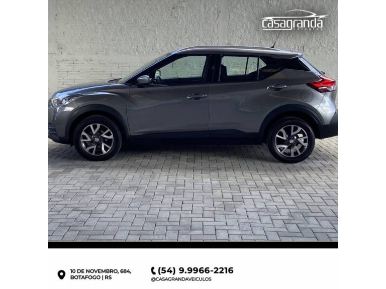 NISSAN - KICKS - 2018/2019 - Cinza - R$ 85.000,00