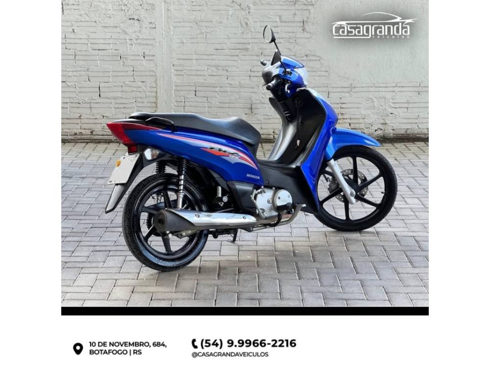 HONDA - BIZ 125 - 2016/2017 - Azul - R$ 14.000,00