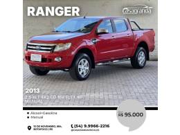 FORD - RANGER - 2013/2013 - Vermelha - R$ 95.000,00